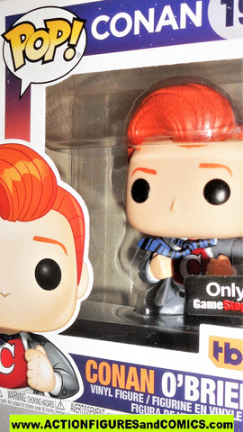 Funko Pop CONAN O'BRIEN late night tbs 19 vinyl figures moc mib