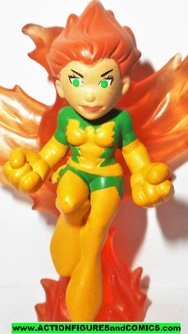 Marvel Super Hero Squad PHOENIX jean grey GREEN 2007 series 4 X-men