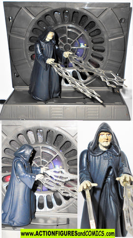 star wars action figures EMPEROR PALPATINE deluxe FX light up 100%