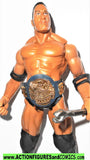 Wrestling WWE action figures ROCK real scan 2001 ringside chaos