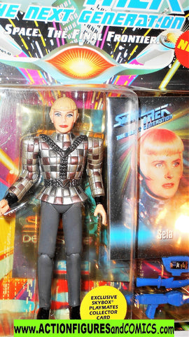 Star Trek SELA Romulan COMMANDER natasha tasha yar playmates moc