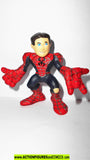 Marvel Super Hero Squad SPIDER-MAN unmasked Peter Parker pvc figure