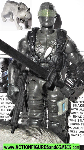 gi joe SNAKE EYES 2004 v23 complete TIMBER WOLF valor vs venom vvv