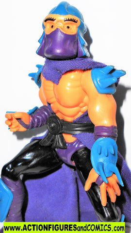 teenage mutant ninja turtles SHREDDER 1988 ORIGINAL w belt cape