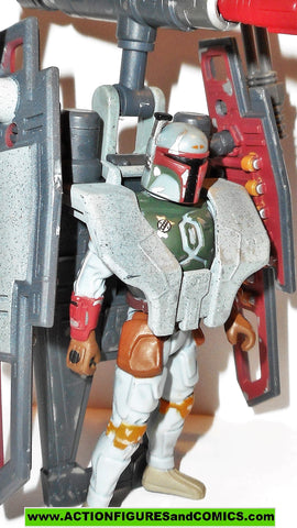 star wars action figures BOBA FETT 1997 rocket firing deluxe