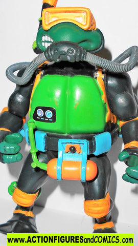 teenage mutant ninja turtles MICHAELANGELO Scuba diver 1992 tmnt