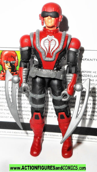Gi joe RAZOR CLAW 2005 v2 razorclaw gijoe valor vs venom hasbro toys ...