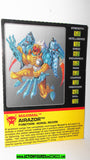 Transformers beast wars AIRAZOR File card 1997 hawk transmetals
