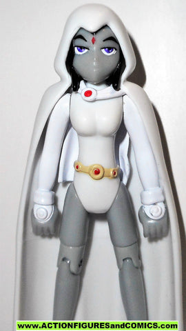 Teen Titans Go RAVEN white suit 2003 3.5 inch animated cartoon network