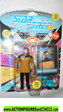Star Trek GEORDI LAFORGE dress uniform trading card playmates moc