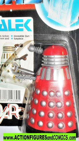 doctor who action figures DALEK dapol red silver CLAW arm black card moc