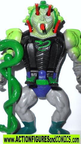Masters of the Universe SNAKE FACE 1986 with staff he-man 1987