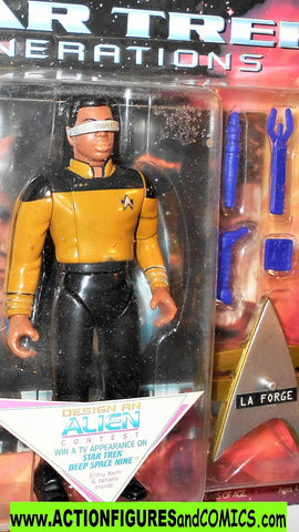 Star Trek GEORDI LAFORGE generations movie playmates 1994 moc