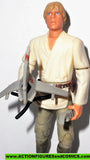 star wars action figures LUKE SKYWALKER t-16 commtech power of the force potf