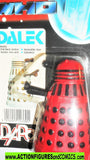 doctor who action figures DALEK dapol red black vintage card 1 dapol moc