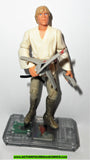 star wars action figures LUKE SKYWALKER t-16 commtech power of the force potf