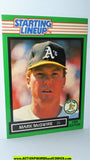 Starting Lineup MARK McGWIRE 1989 Oakland Athletics A's sports baseball