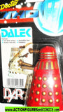 Doctor who action figures DALEK dapol red gold vintage dapol 1987 moc