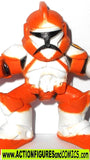 STAR WARS galactic heroes CLONE TROOPER utapau orange squad