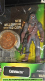 star wars action figures CHEWBACCA millenium coin power of the force moc mib