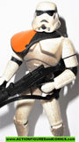 star wars action figures SANDTROOPER orange pad power of the force potf