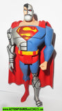 justice league unlimited CYBORG SUPERMAN dc universe animated CUSTOM