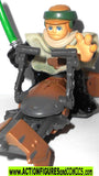 star wars galactic heroes LUKE SKYWALKER ENDOR w speeder bike