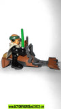 star wars galactic heroes LUKE SKYWALKER ENDOR w speeder bike