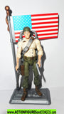 gi joe DUKE 2008 v26 25th anniversary w FLAG action figures gijoe nofc