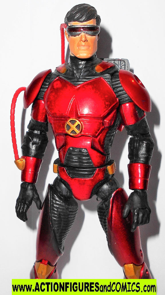 Cyclops Ruby Rage marvel legends CYCLOPS ruby red x-men classics toy biz ...