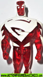 justice league unlimited SUPERMAN red CUSTOM dc universe animated