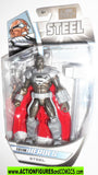 dc universe Total Heroes STEEL return of SUPERMAN 2013 6 inch moc