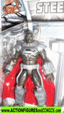 dc universe Total Heroes STEEL return of SUPERMAN 2013 6 inch moc