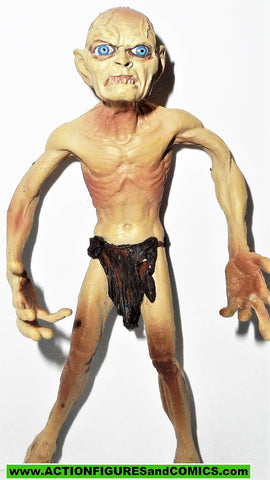 Lord of the Rings GOLLUM bendable toybiz Complete lotr hobbit