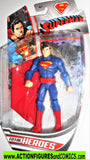 dc universe Total Heroes SUPERMAN 2013 6 inch STANDING Variant moc 00