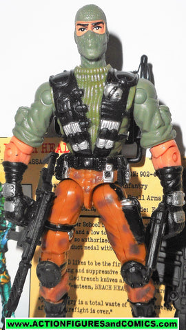 gi joe BEACHHEAD 2002 v4 beach head complete g.i joe vs cobra action figures