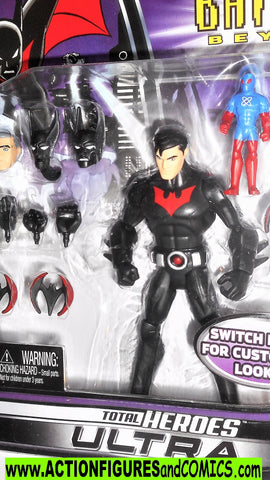 dc universe Total Heroes BATMAN BEYOND 2014 6 inch action figures moc