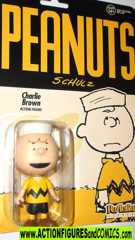 ReAction figures Peanuts CHARLIE BROWN camp snoopy moc