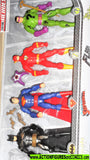 dc universe Total Heroes BATMAN SUPERMAN FLASH RIDDLER 4 pack 6 inch moc