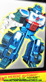 Transformers machine wars OPTIMUS PRIME tech specs file card 1998