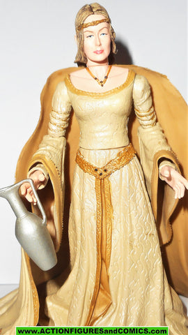 Lord of the Rings EOWYN Lady Coronation COMPLETE 2003 toybiz action figure