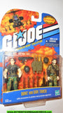 gi joe DUKE SIDETRACK ambush 2001 V8 a real american hero arah 2000 moc