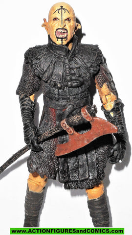 Lord of the Rings ISENGARD ORC toybiz COMPLETE lotr action figure