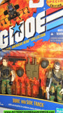 gi joe DUKE SIDETRACK ambush 2001 V8 a real american hero arah 2000 moc