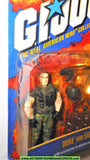 gi joe DUKE SIDETRACK ambush 2001 V8 a real american hero arah 2000 moc