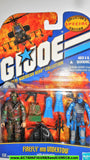 gi joe FIREFLY cobra UNDERTOW 2000 a real american hero arah 2001 moc