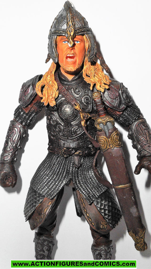 Lord of the Rings EOMER sword attack Rohan Armor toybiz complete ...