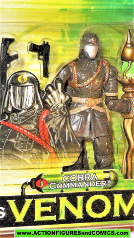 gi joe DUKE COBRA COMMANDER 2004 v 16 19 gold valor vs venom vvv moc