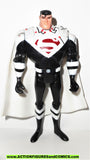 justice league unlimited SUPERMAN justice lord BRAINIAC tech circuitry dc universe white black