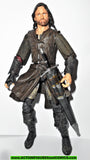 Lord of the Rings ARAGORN BATTLE ACTION toybiz complete strider hobbit